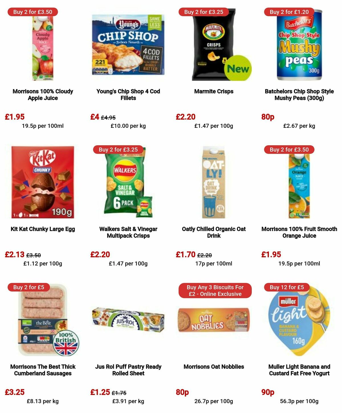 Morrisons Offers from 9 April