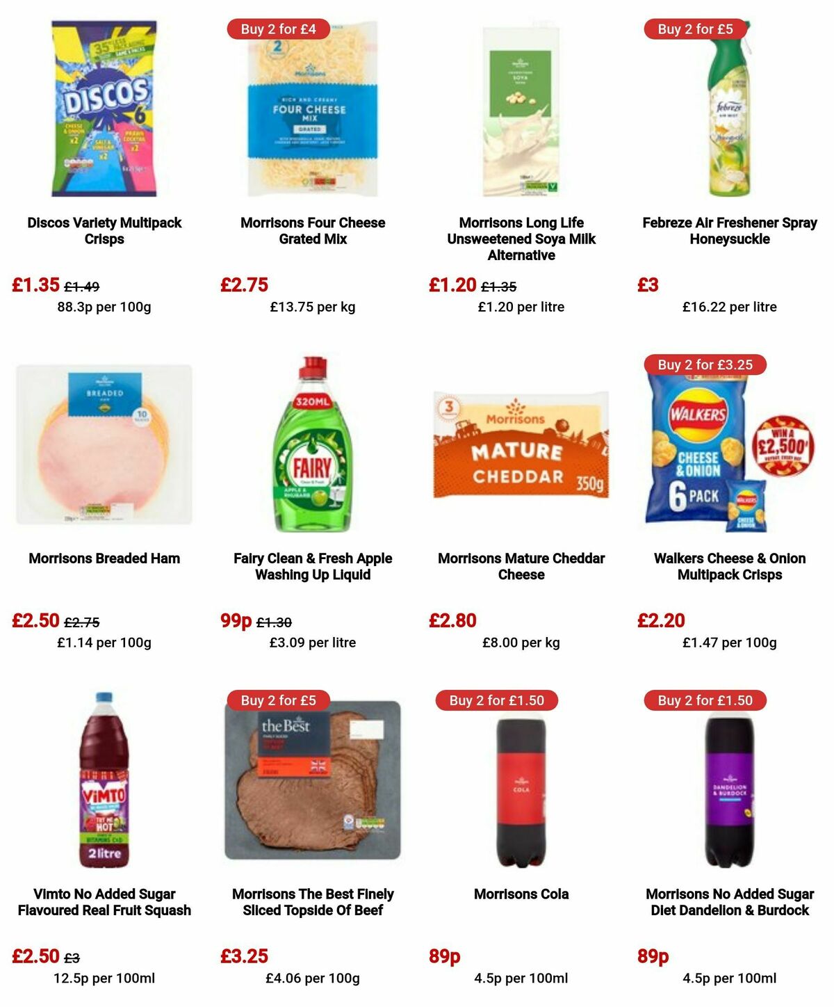 Morrisons Offers from 9 April