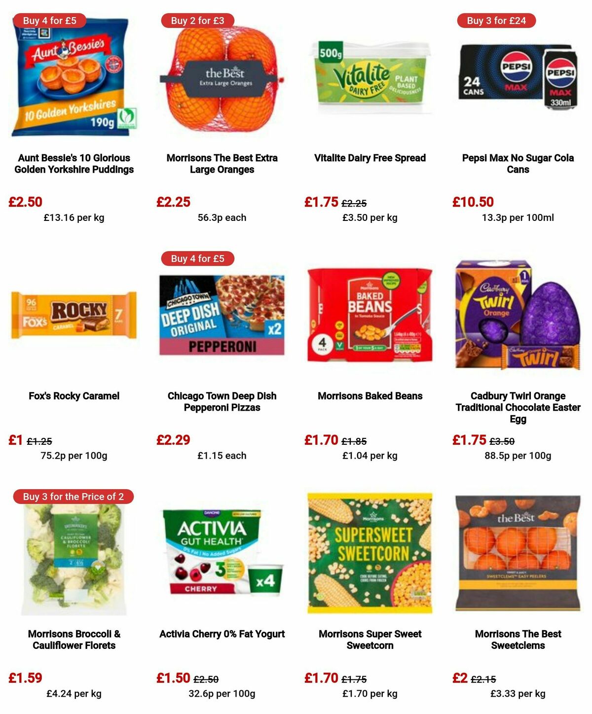 Morrisons Offers from 9 April