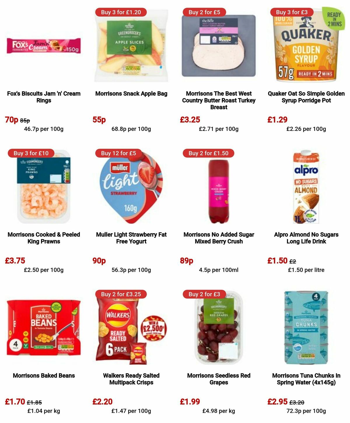 Morrisons Offers from 16 April