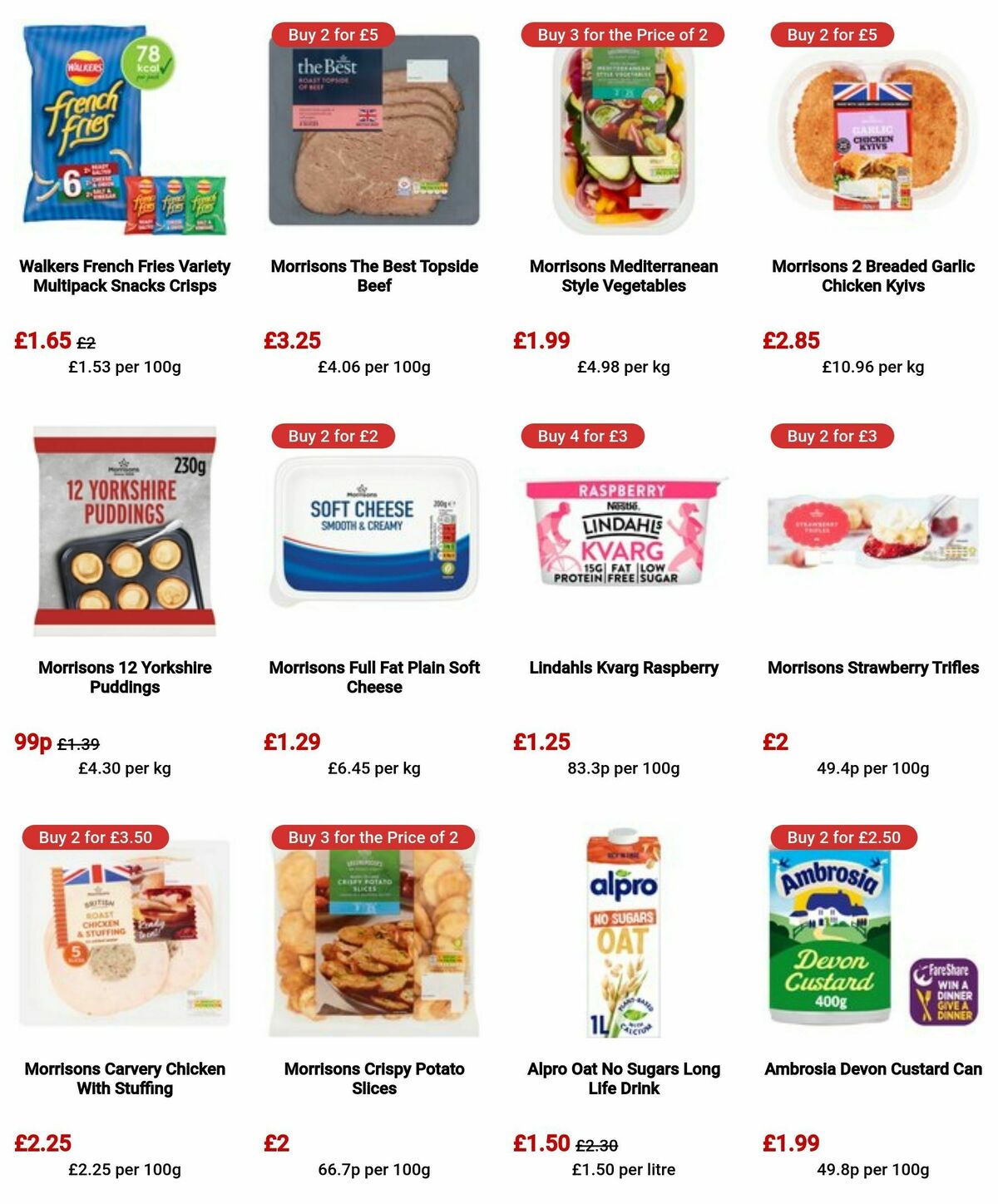 Morrisons Offers from 16 April