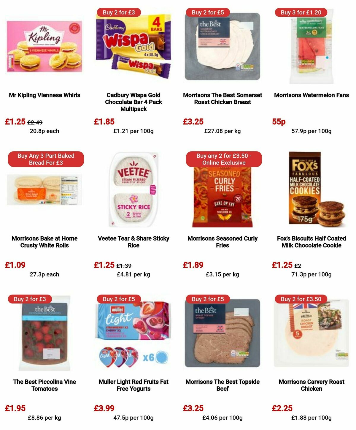 Morrisons Offers from 30 April