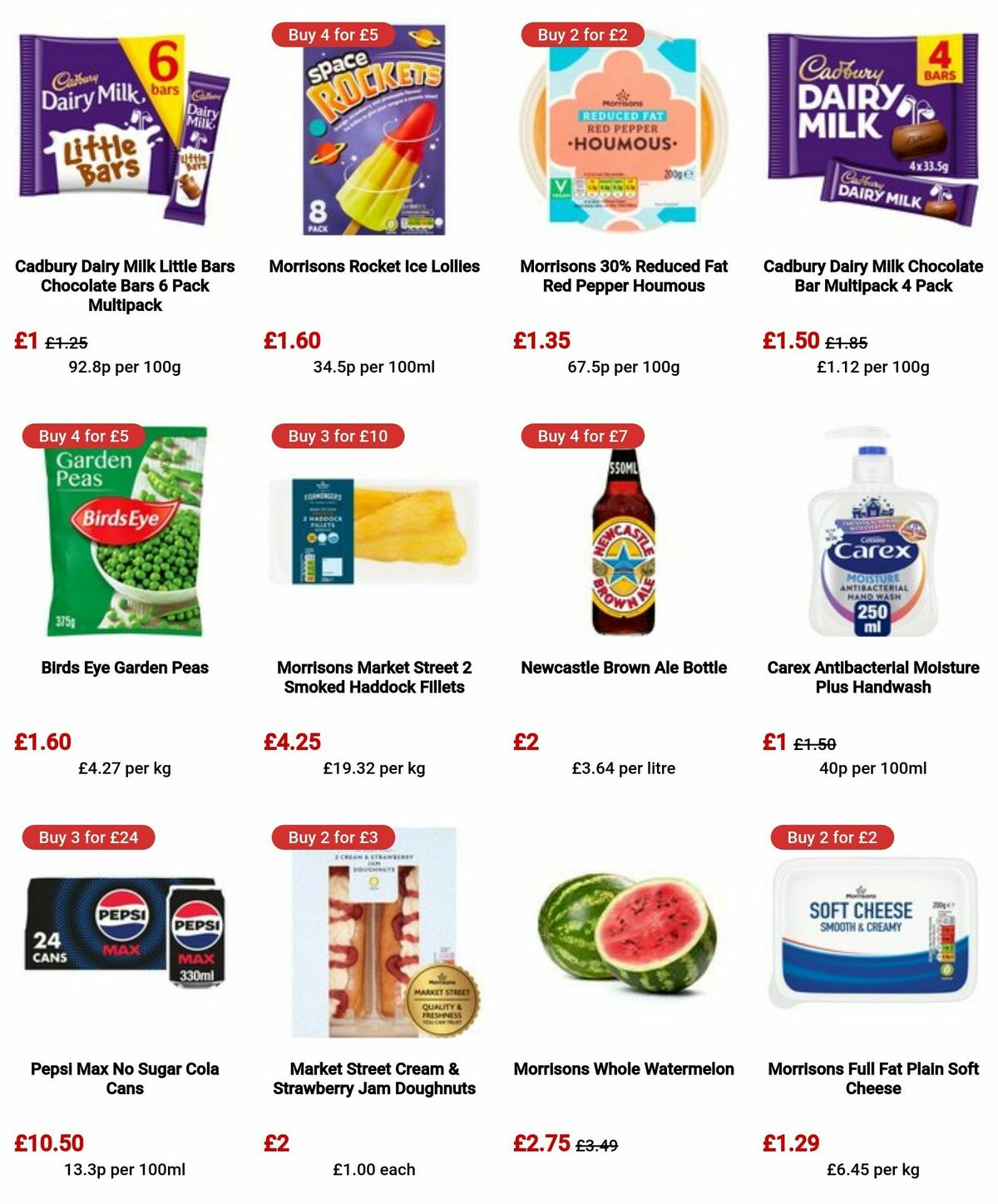 Morrisons Offers from 25 June