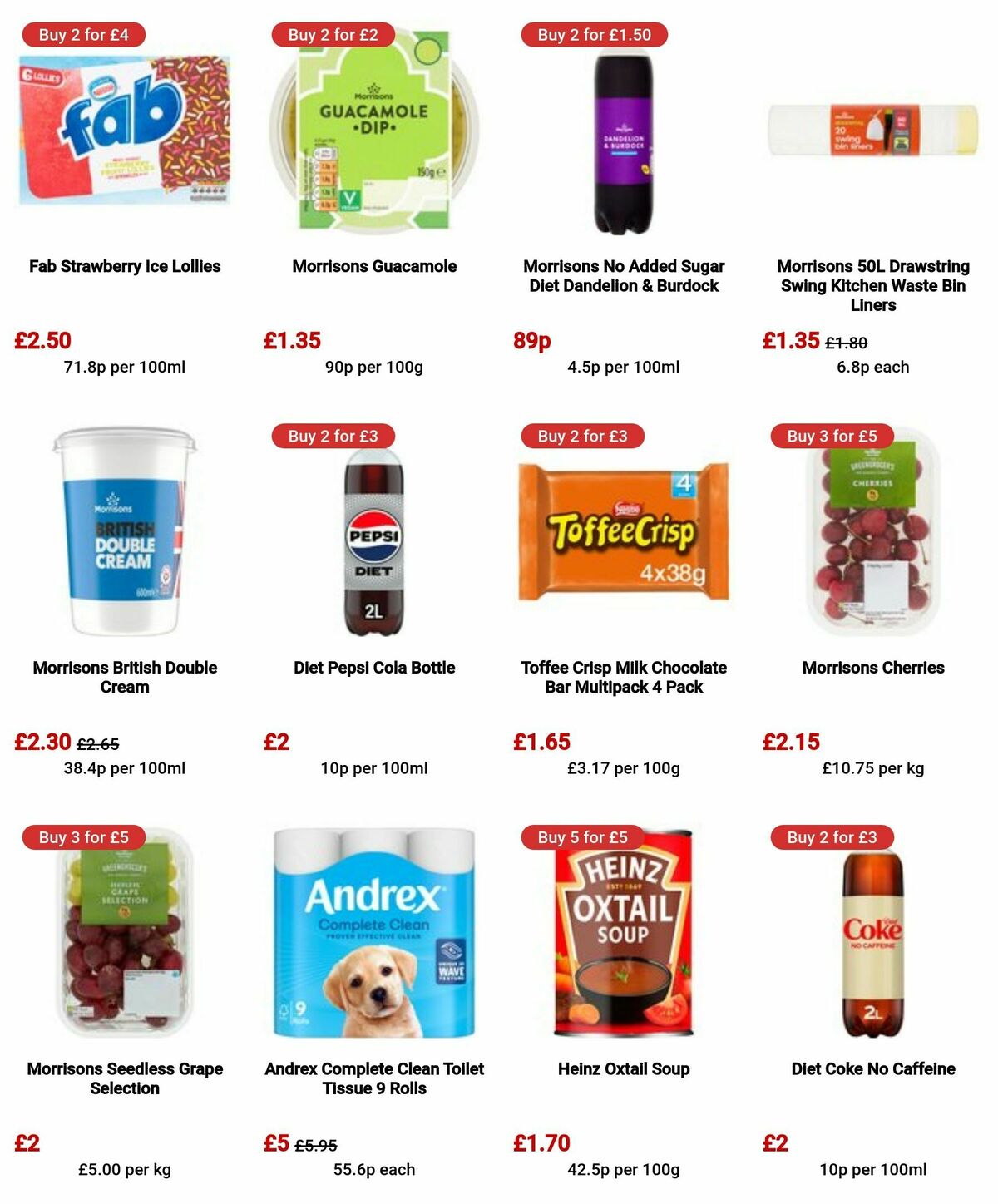 Morrisons Offers from 30 July
