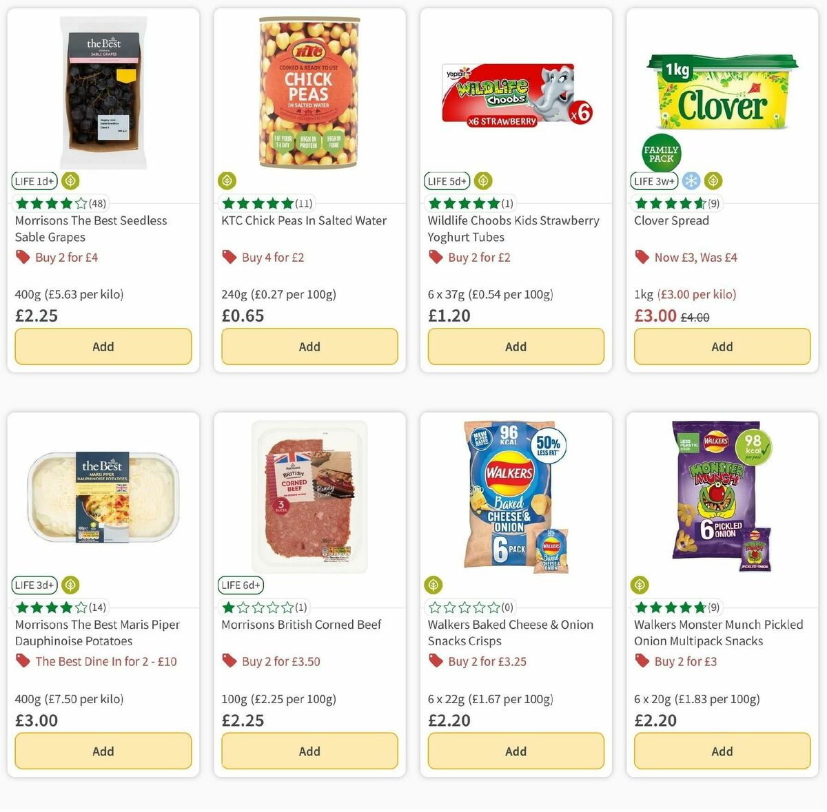 Morrisons Offers from 5 November
