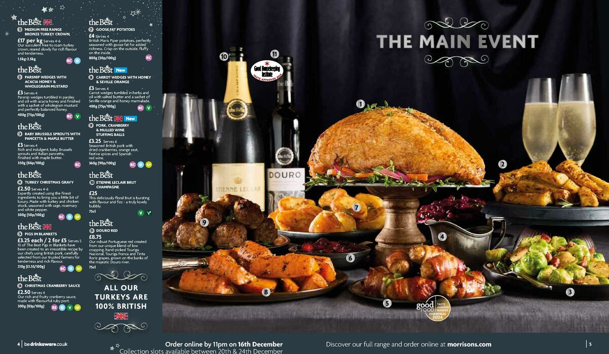 Morrisons Food to Order Offers from 16 November