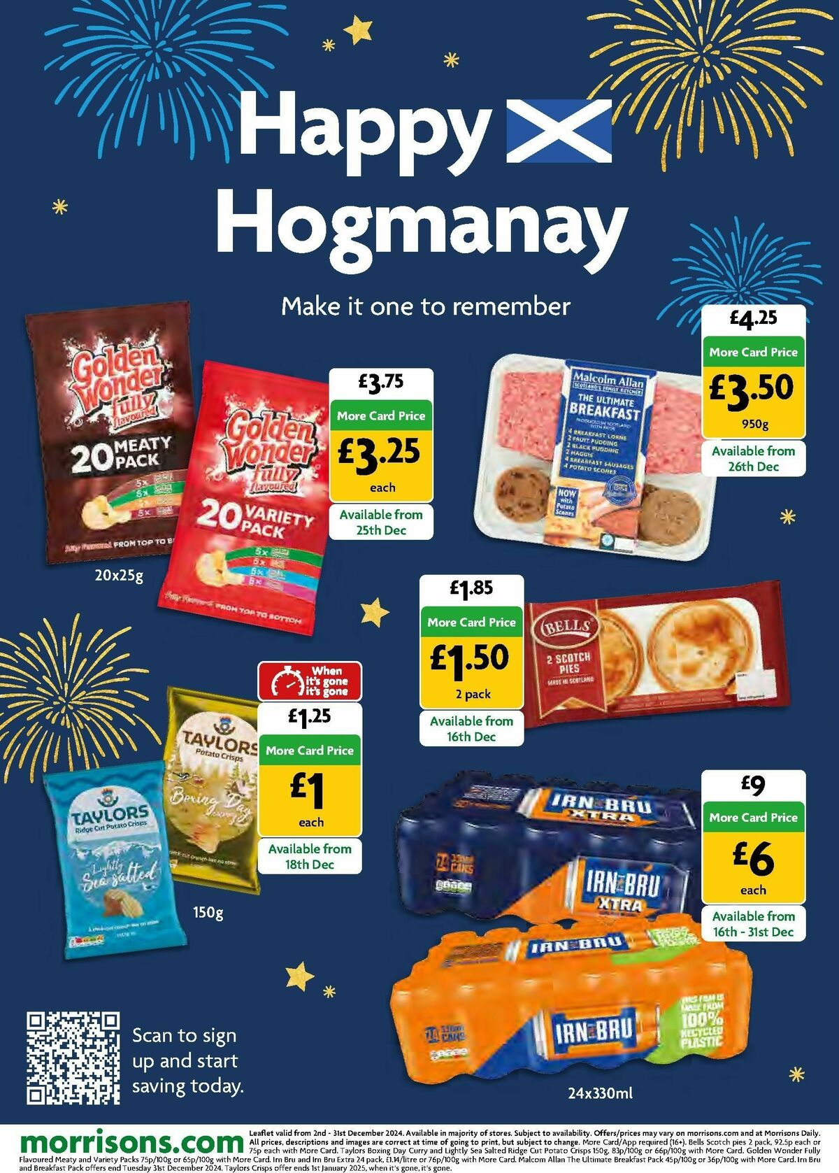 Morrisons Scottish Offers from 2 December