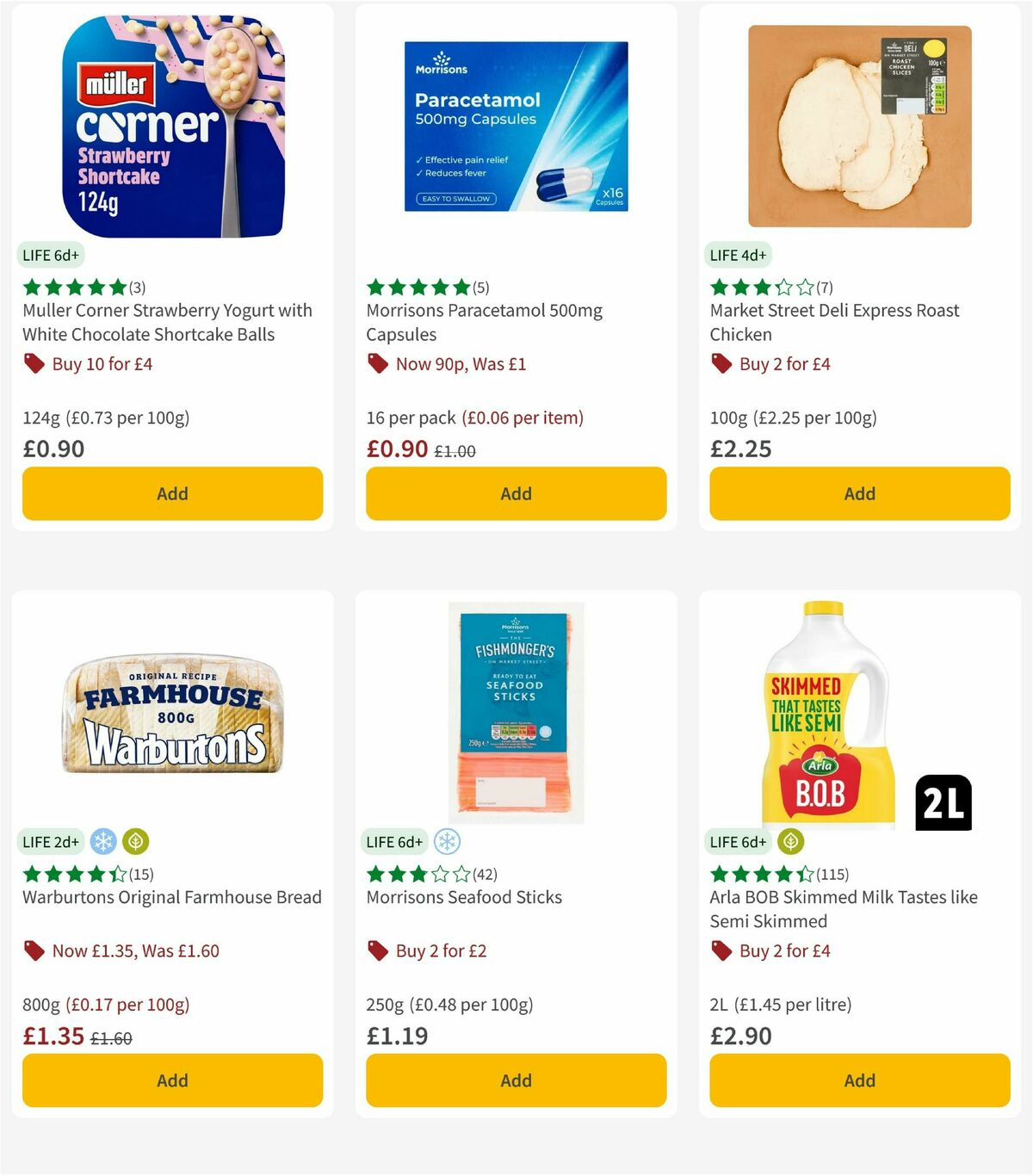 Morrisons Offers from 17 March