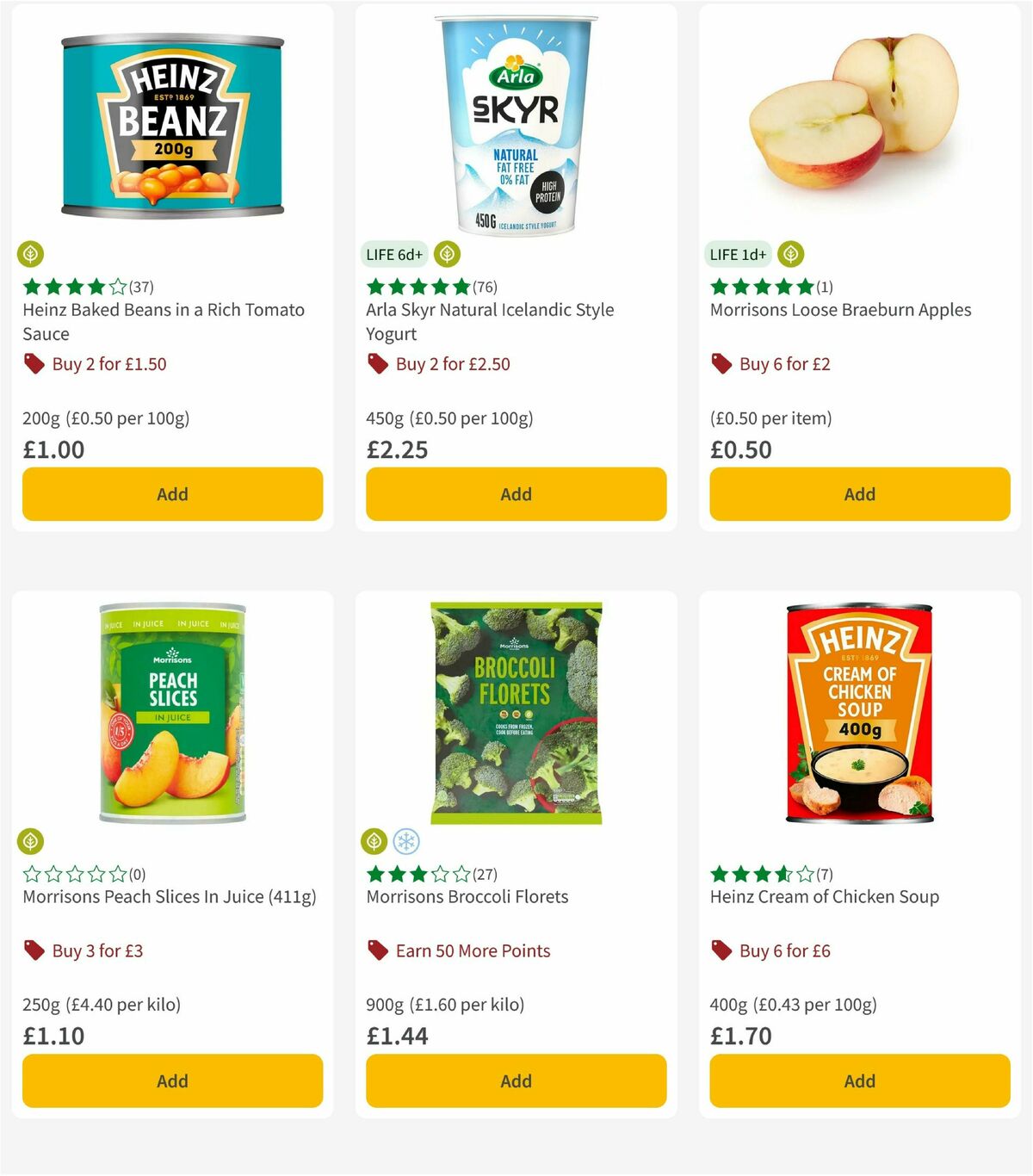 Morrisons Offers from 17 March