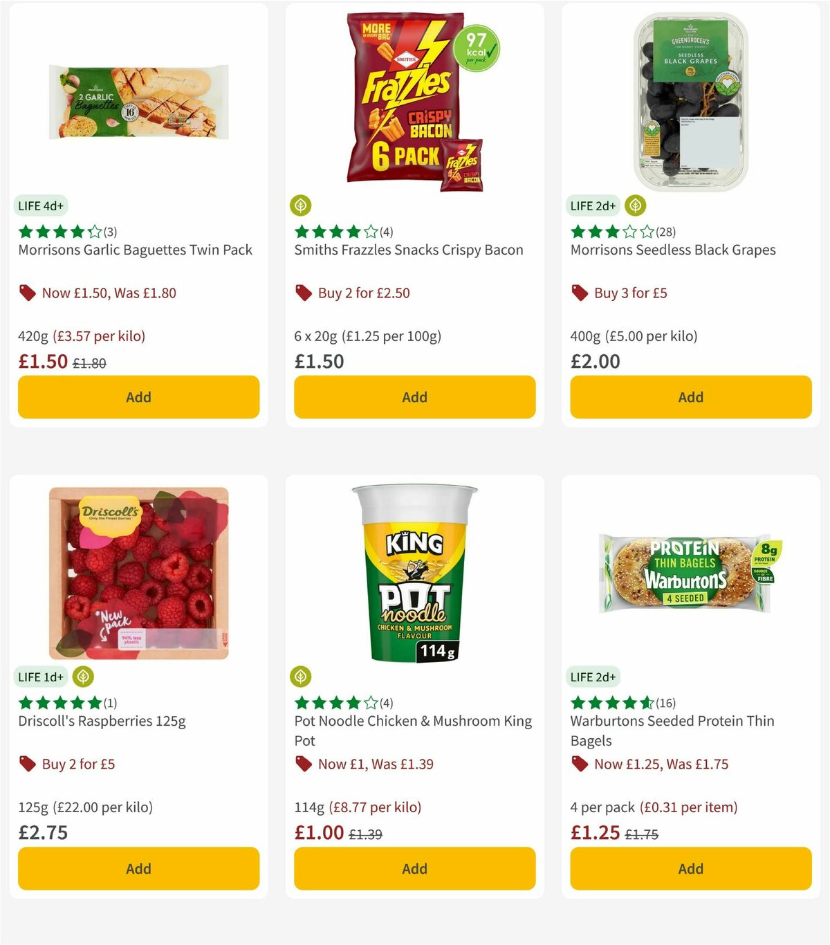 Morrisons Offers from 17 March