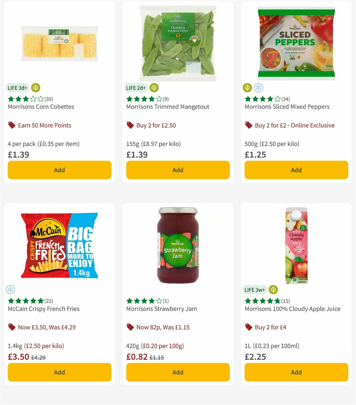 Morrisons Offers from 17 March