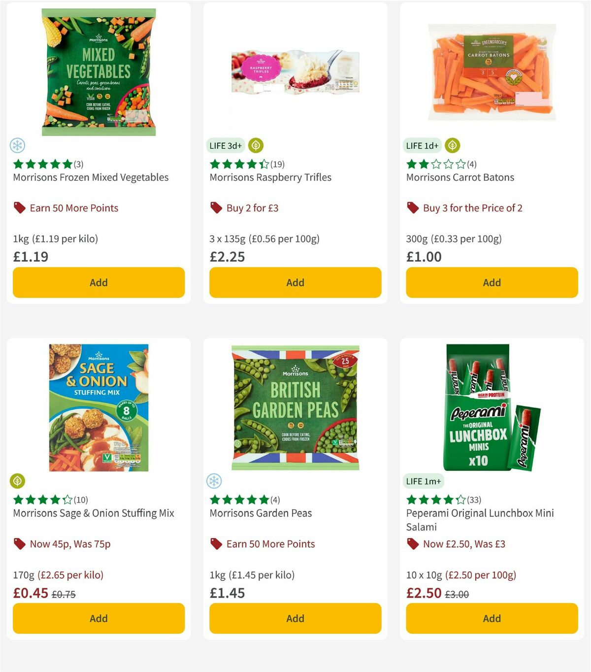 Morrisons Offers from 17 March