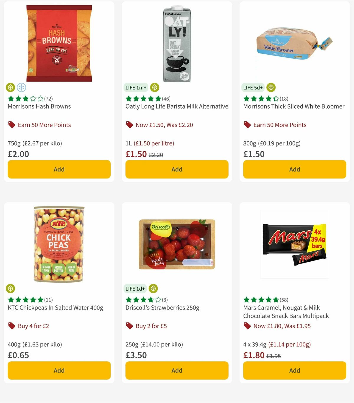 Morrisons Offers from 17 March
