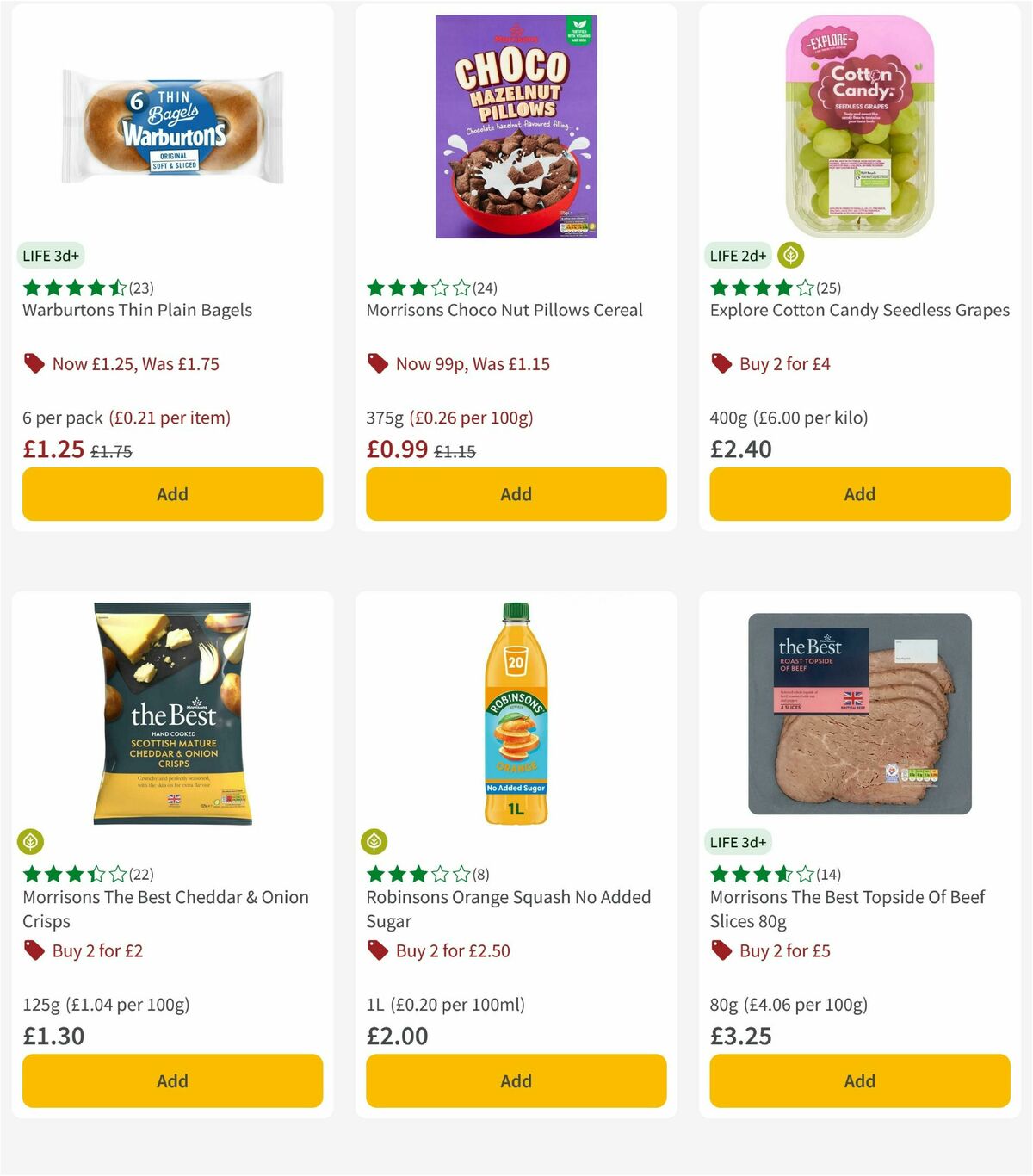 Morrisons Offers from 17 March