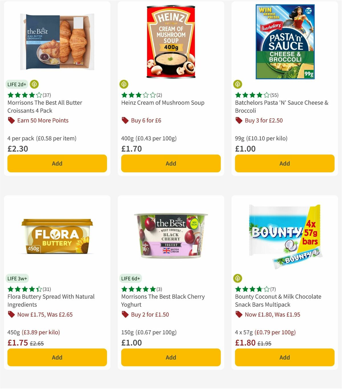 Morrisons Offers from 17 March