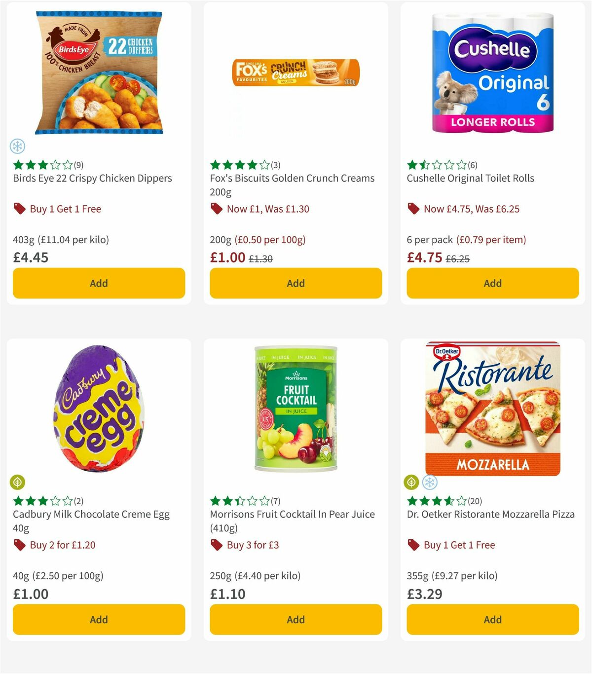 Morrisons Offers from 17 March