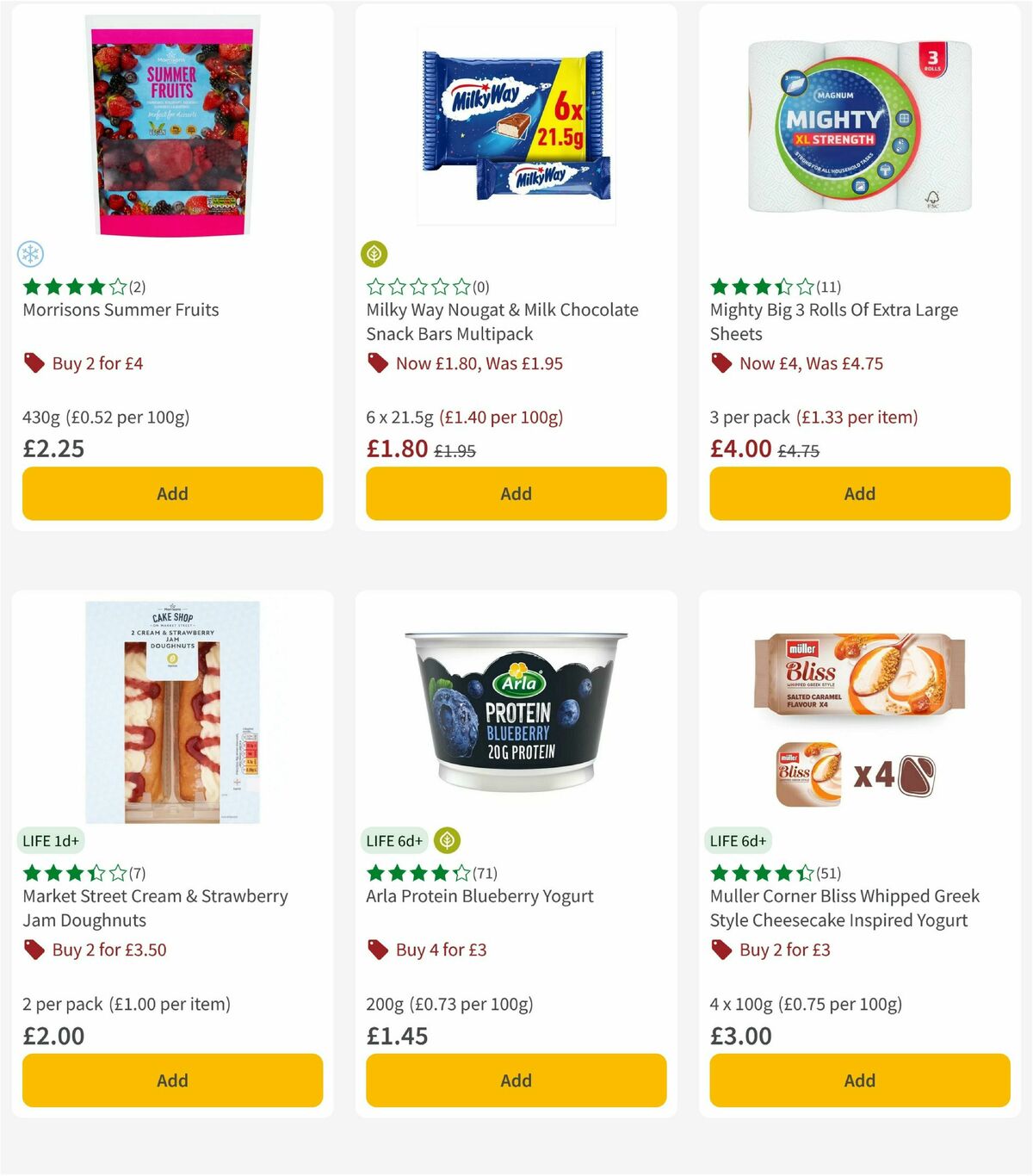 Morrisons Offers from 17 March