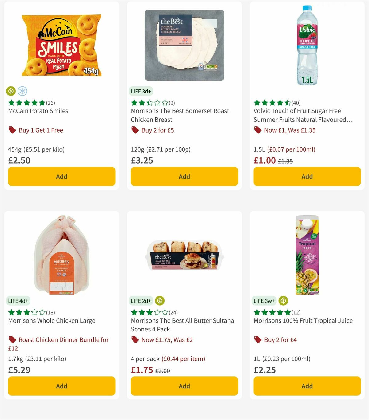 Morrisons Offers from 17 March