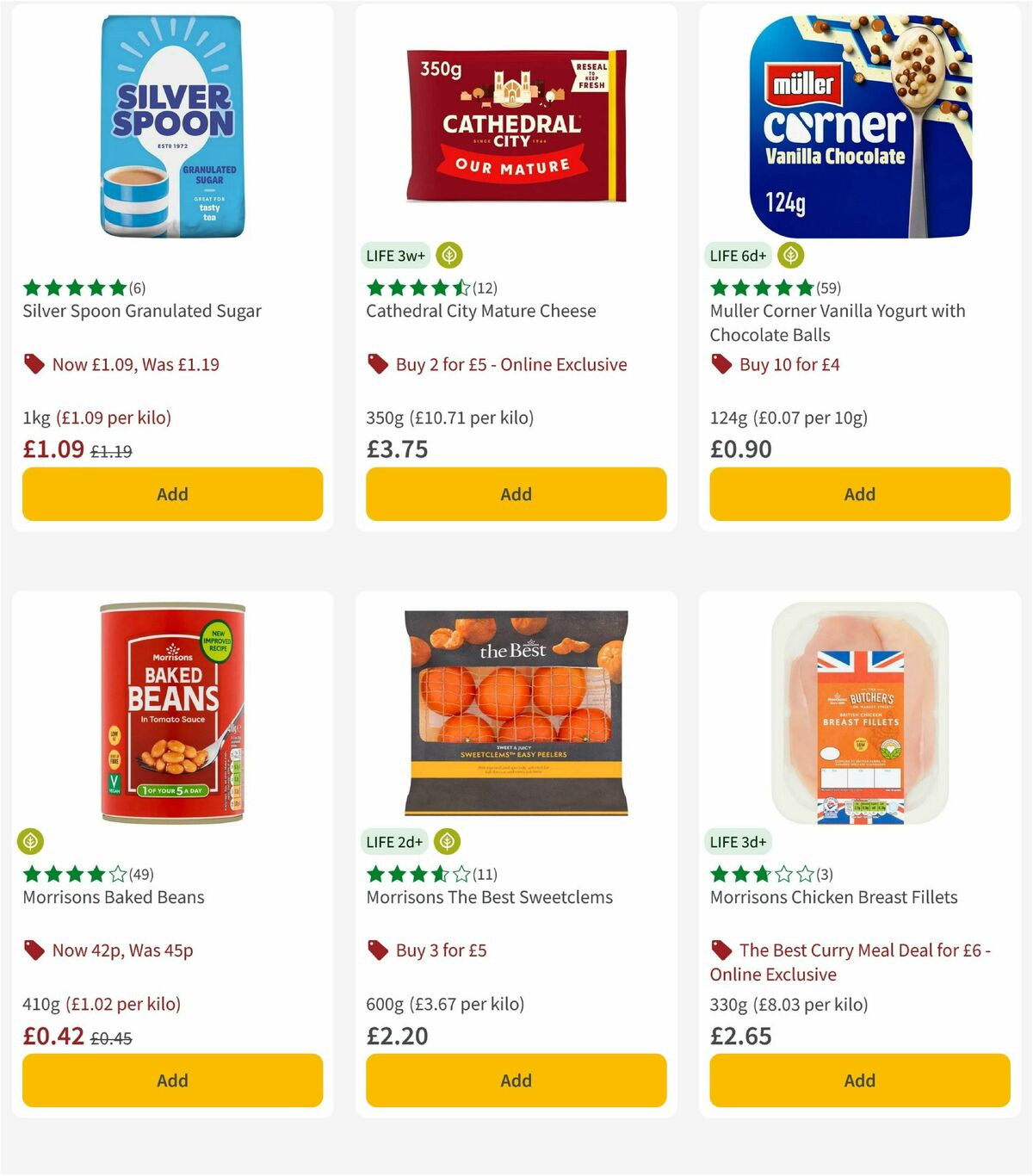 Morrisons Offers from 17 March