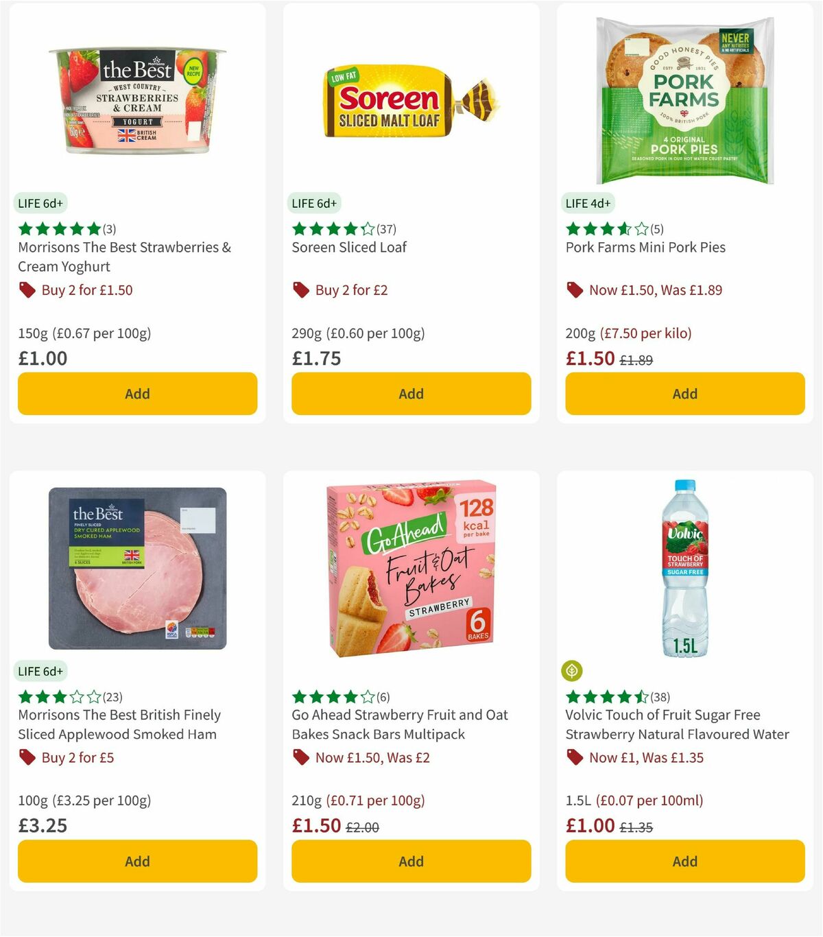 Morrisons Offers from 17 March