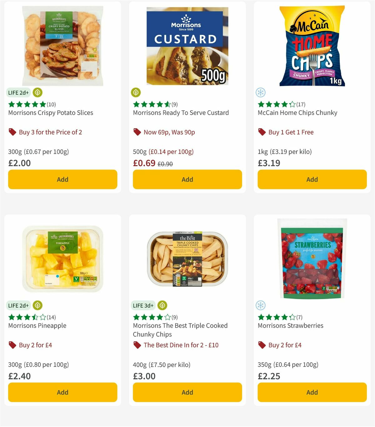 Morrisons Offers from 17 March