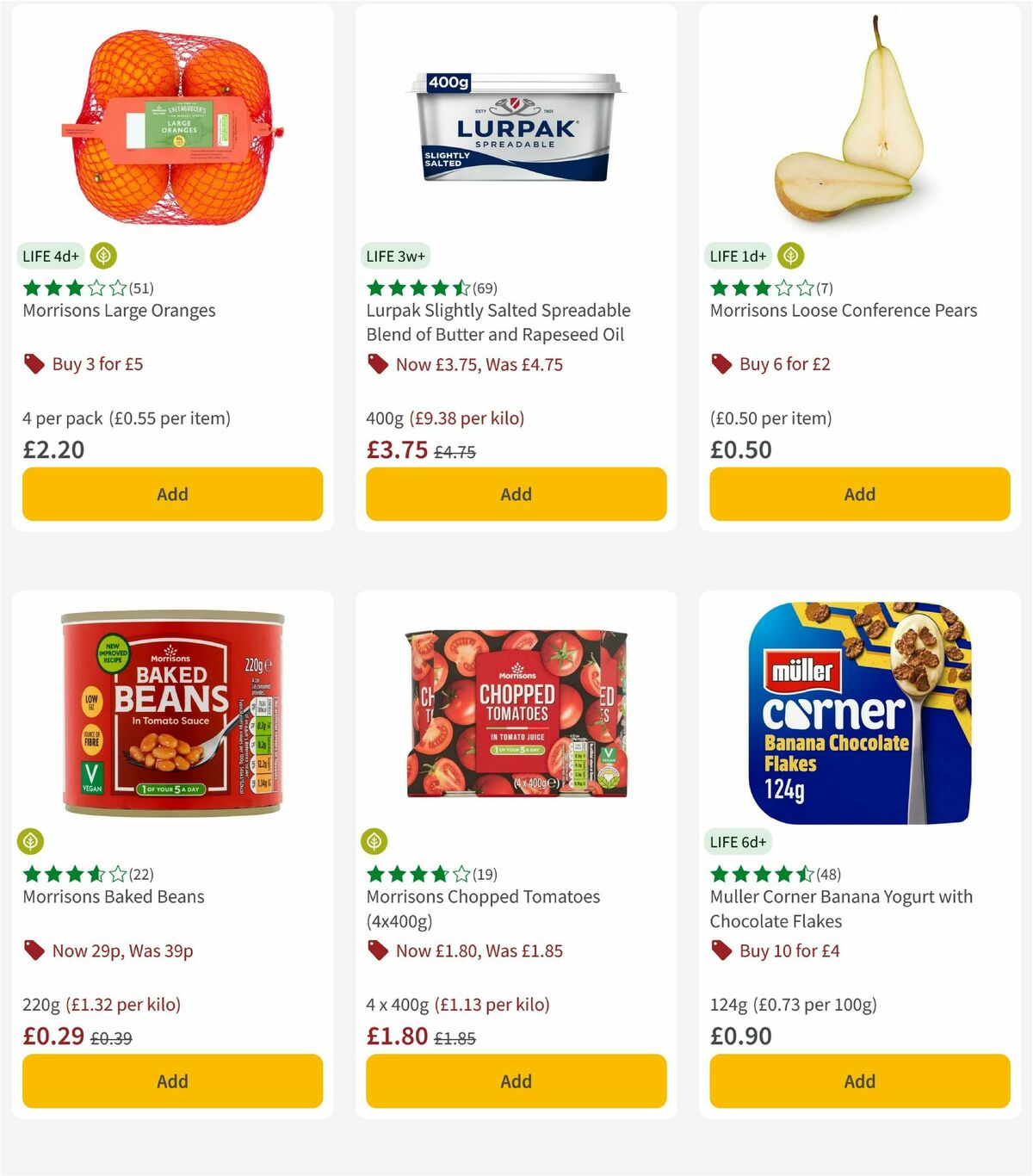 Morrisons Offers from 17 March