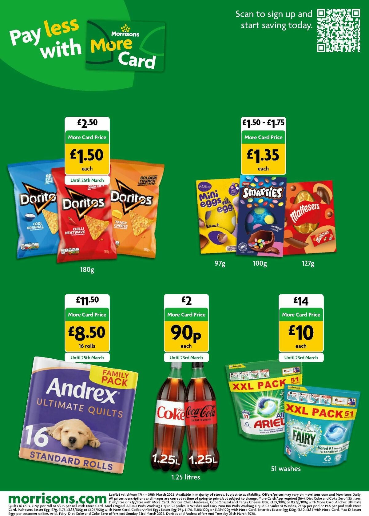 Morrisons Offers from 17 March