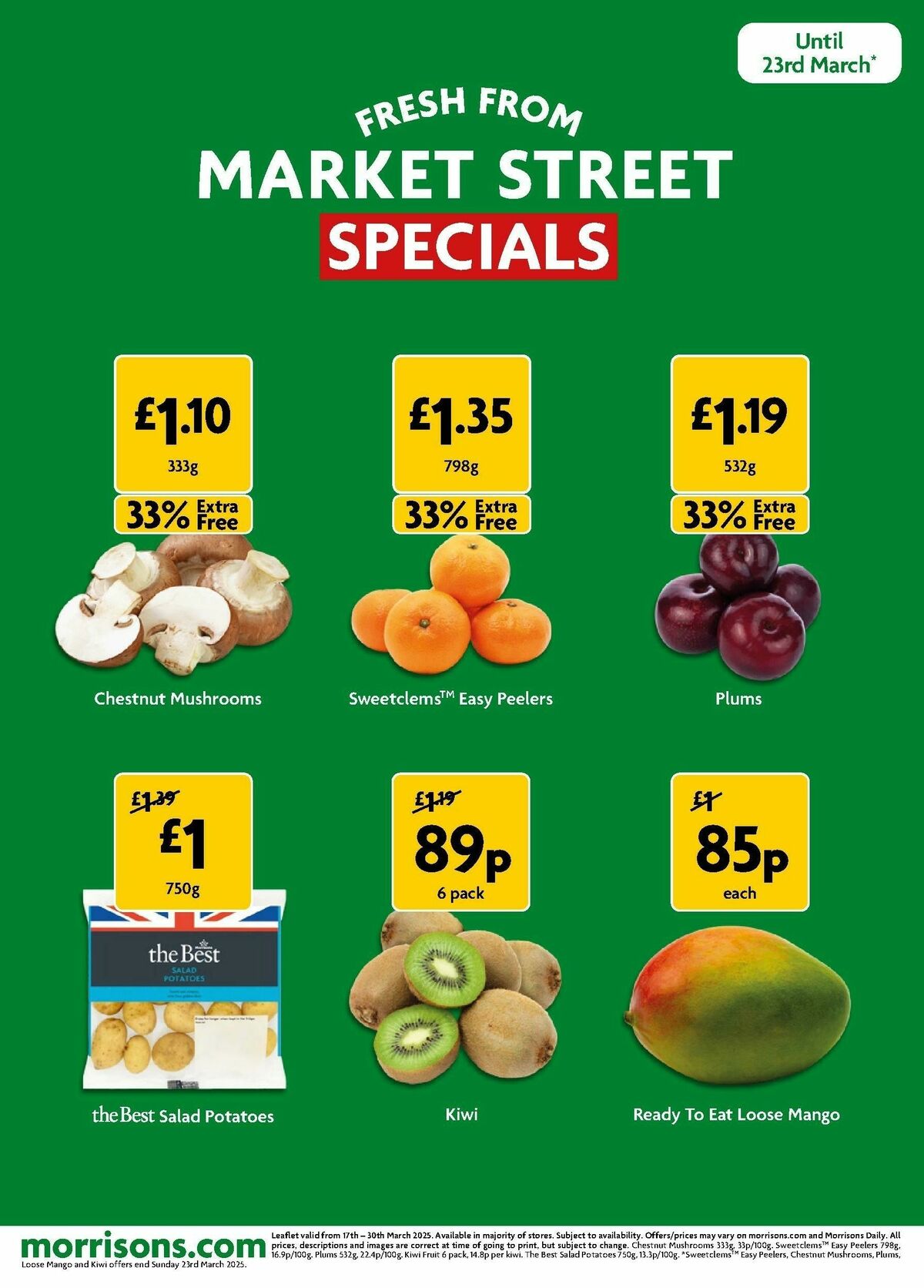 Morrisons Offers from 17 March