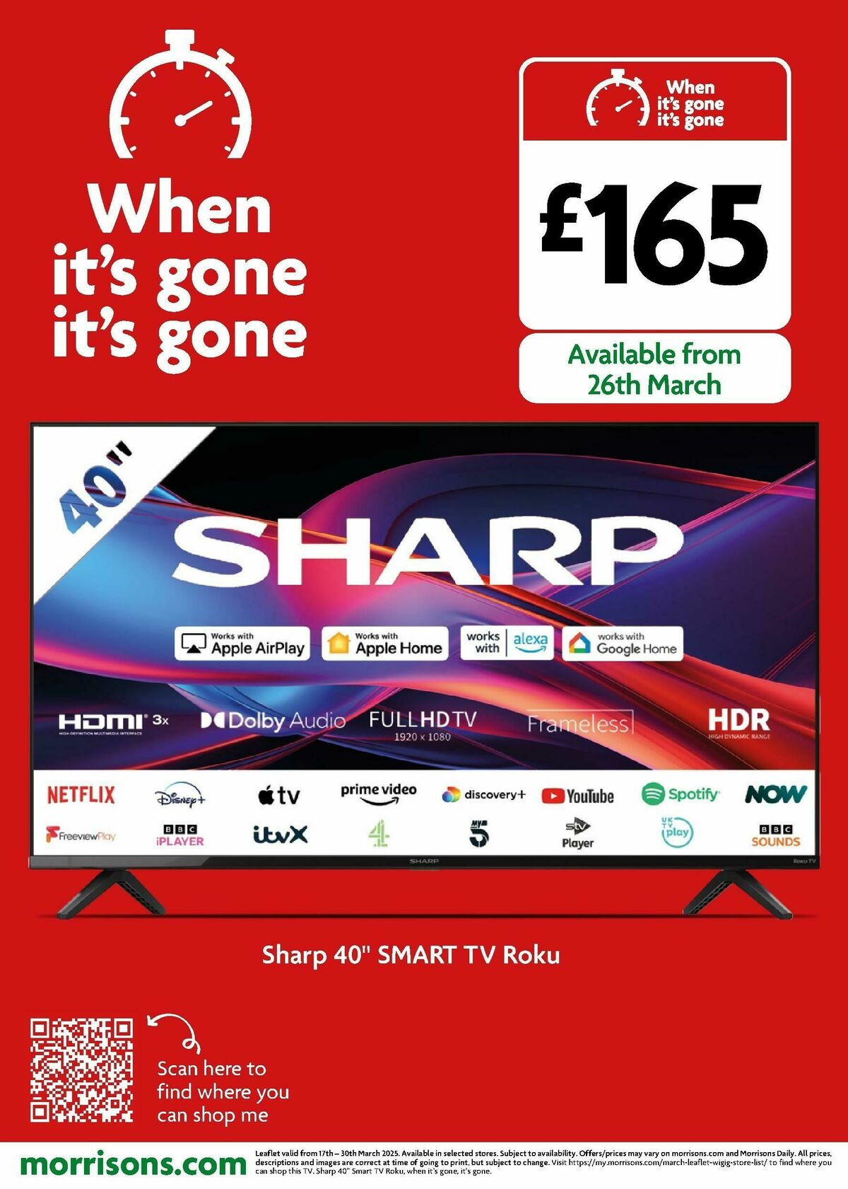 Morrisons Offers from 17 March