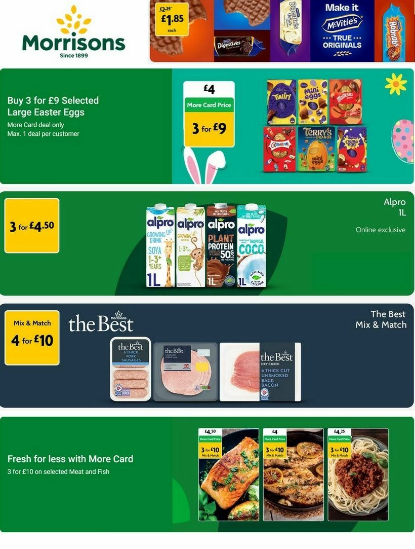 Morrisons Offers from 31 March