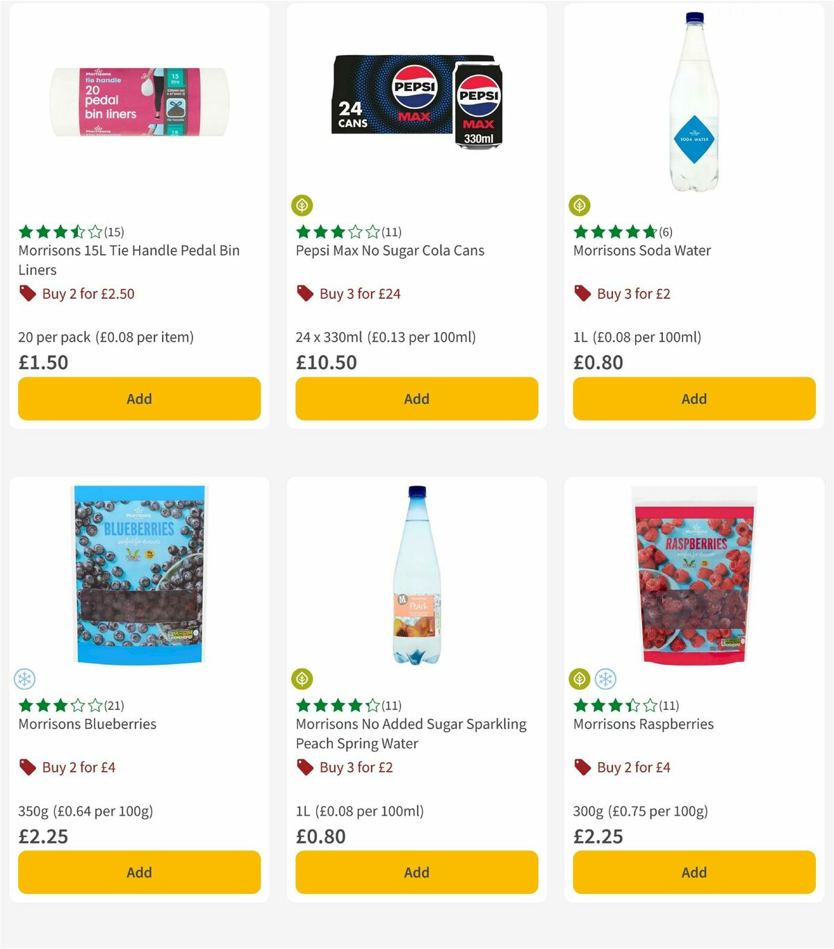 Morrisons Offers from 31 March