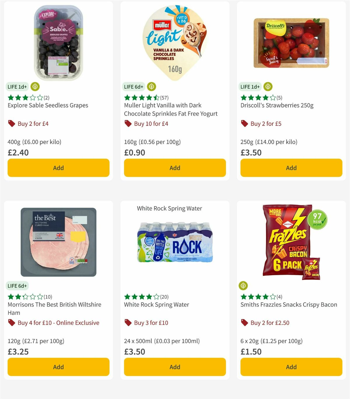 Morrisons Offers from 31 March