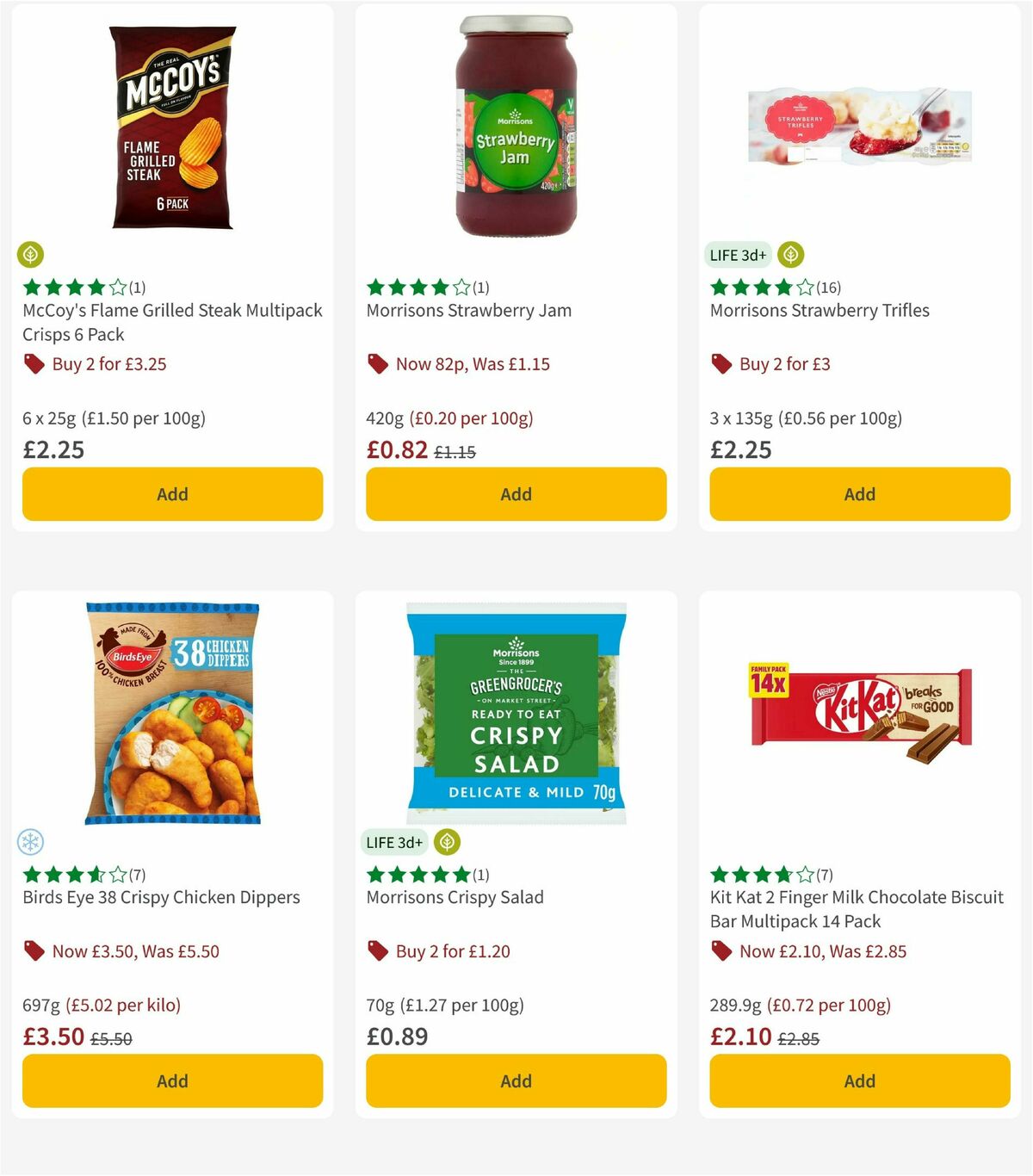 Morrisons Offers from 31 March