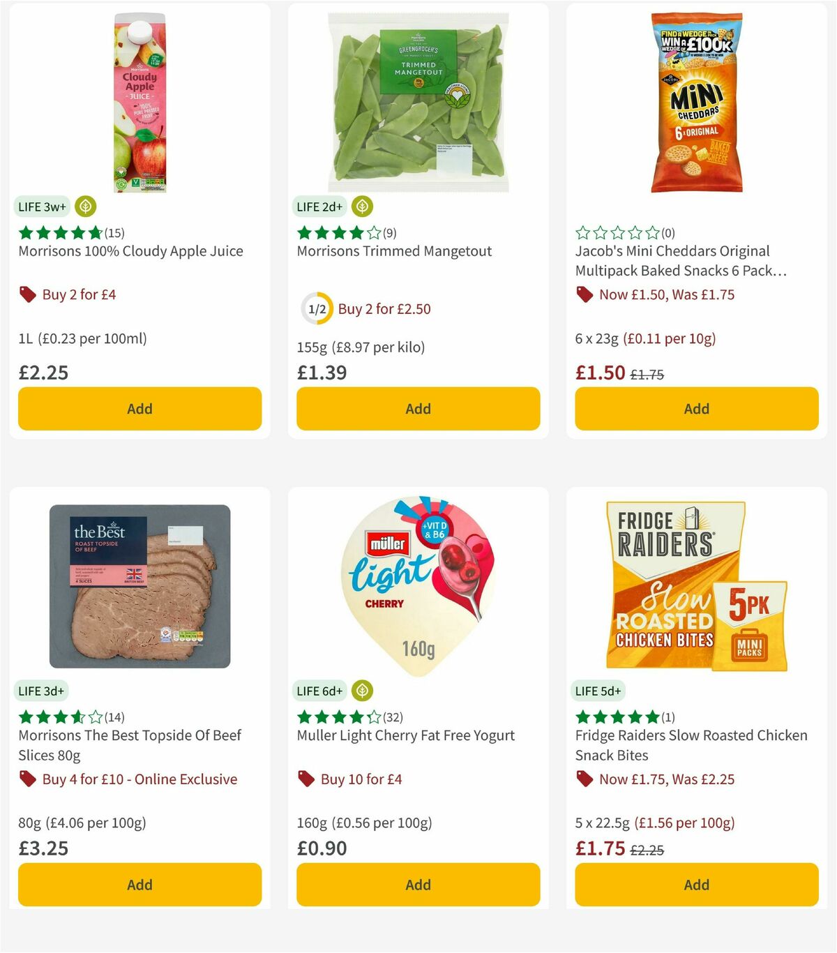 Morrisons Offers from 31 March