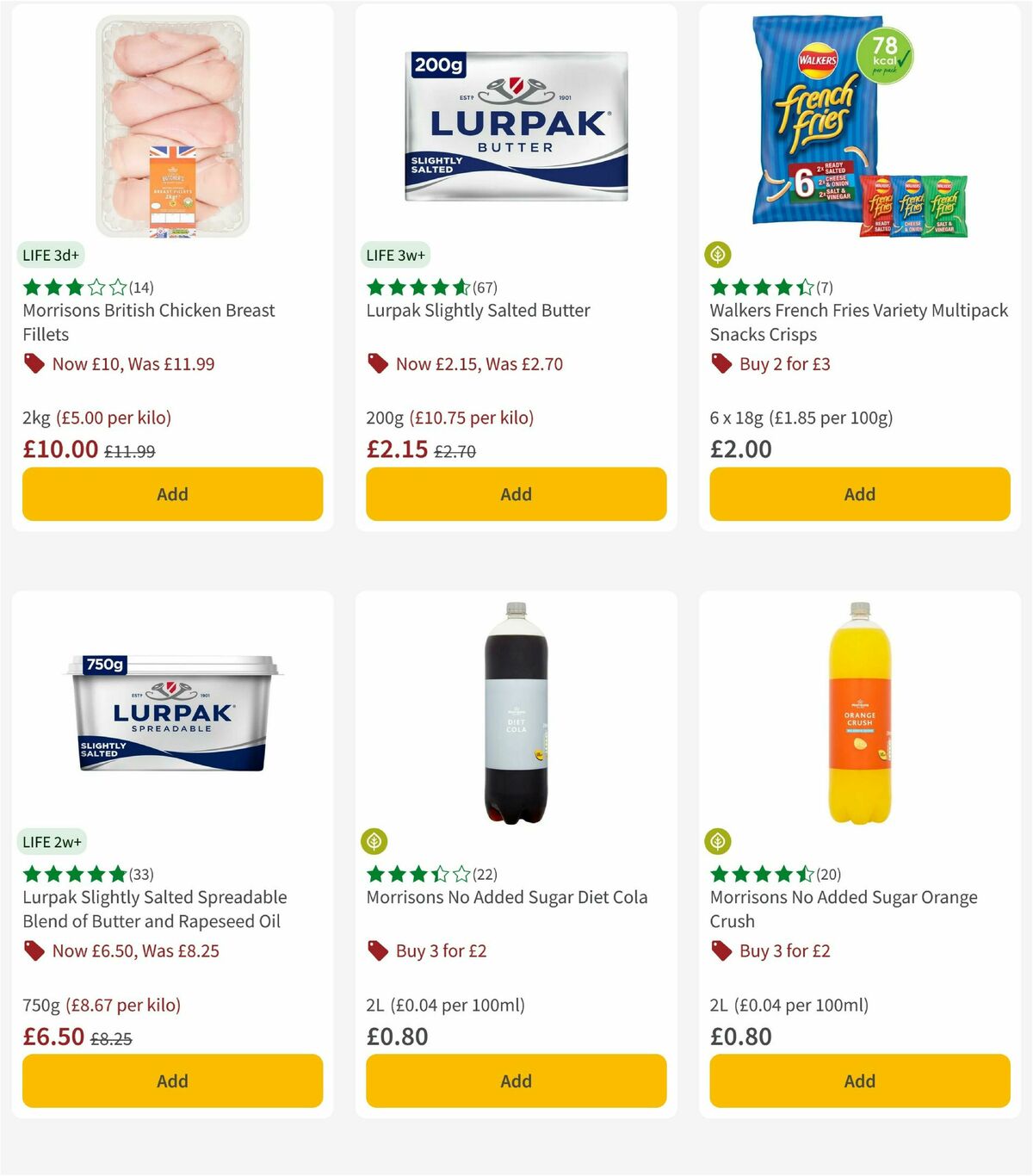 Morrisons Offers from 31 March