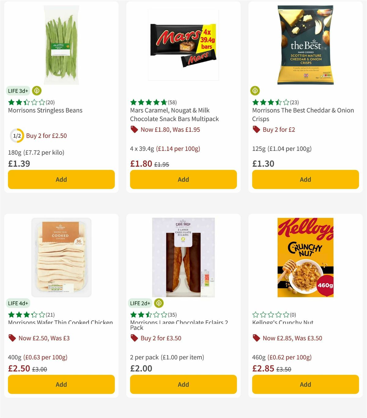 Morrisons Offers from 31 March