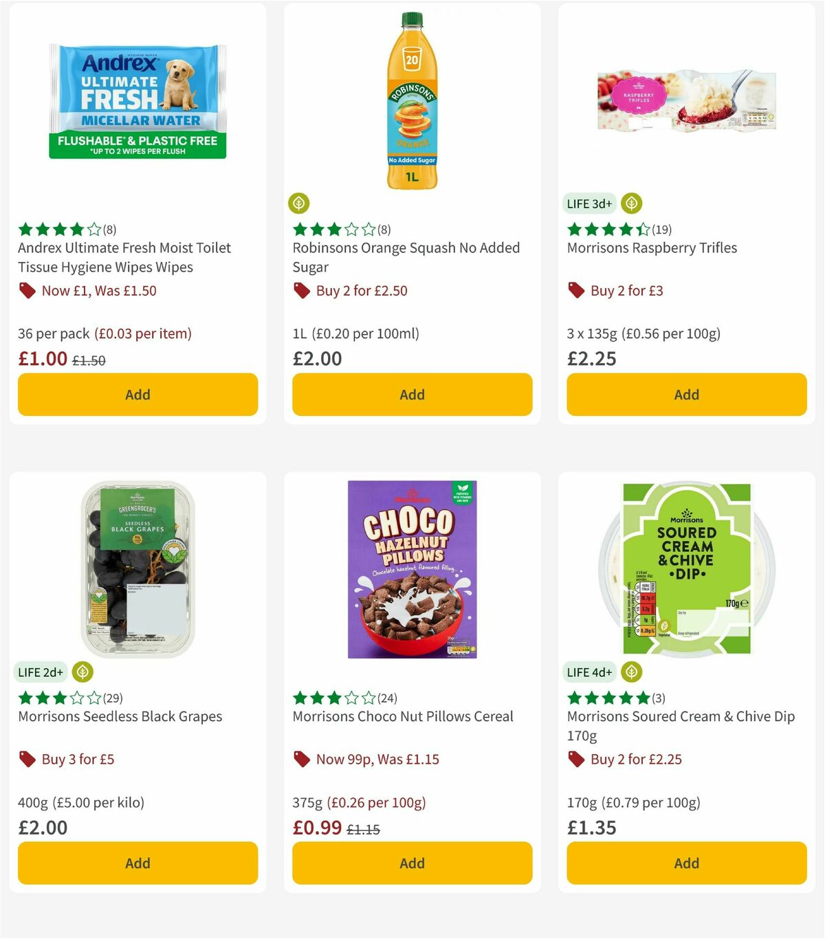Morrisons Offers from 31 March
