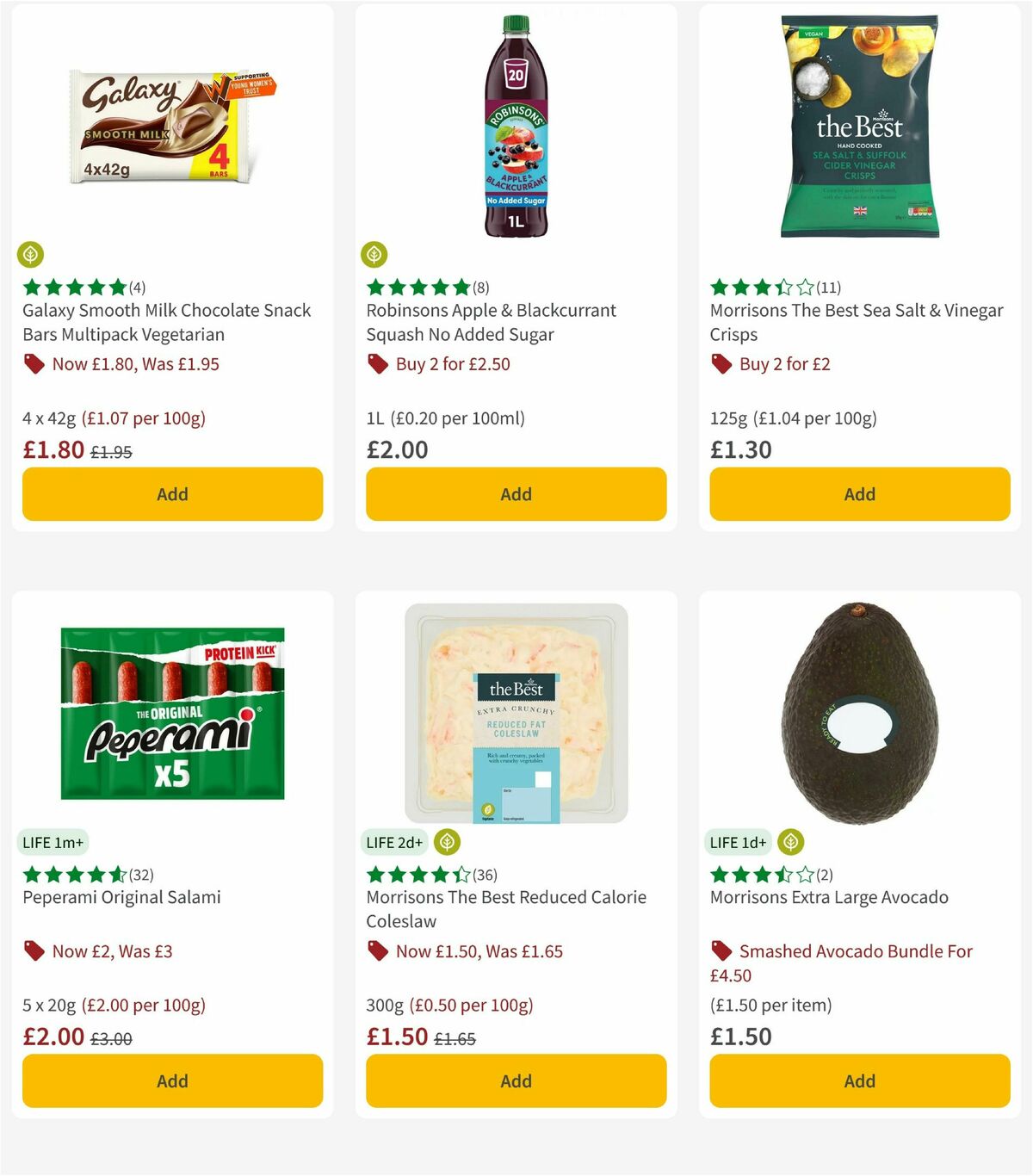 Morrisons Offers from 31 March