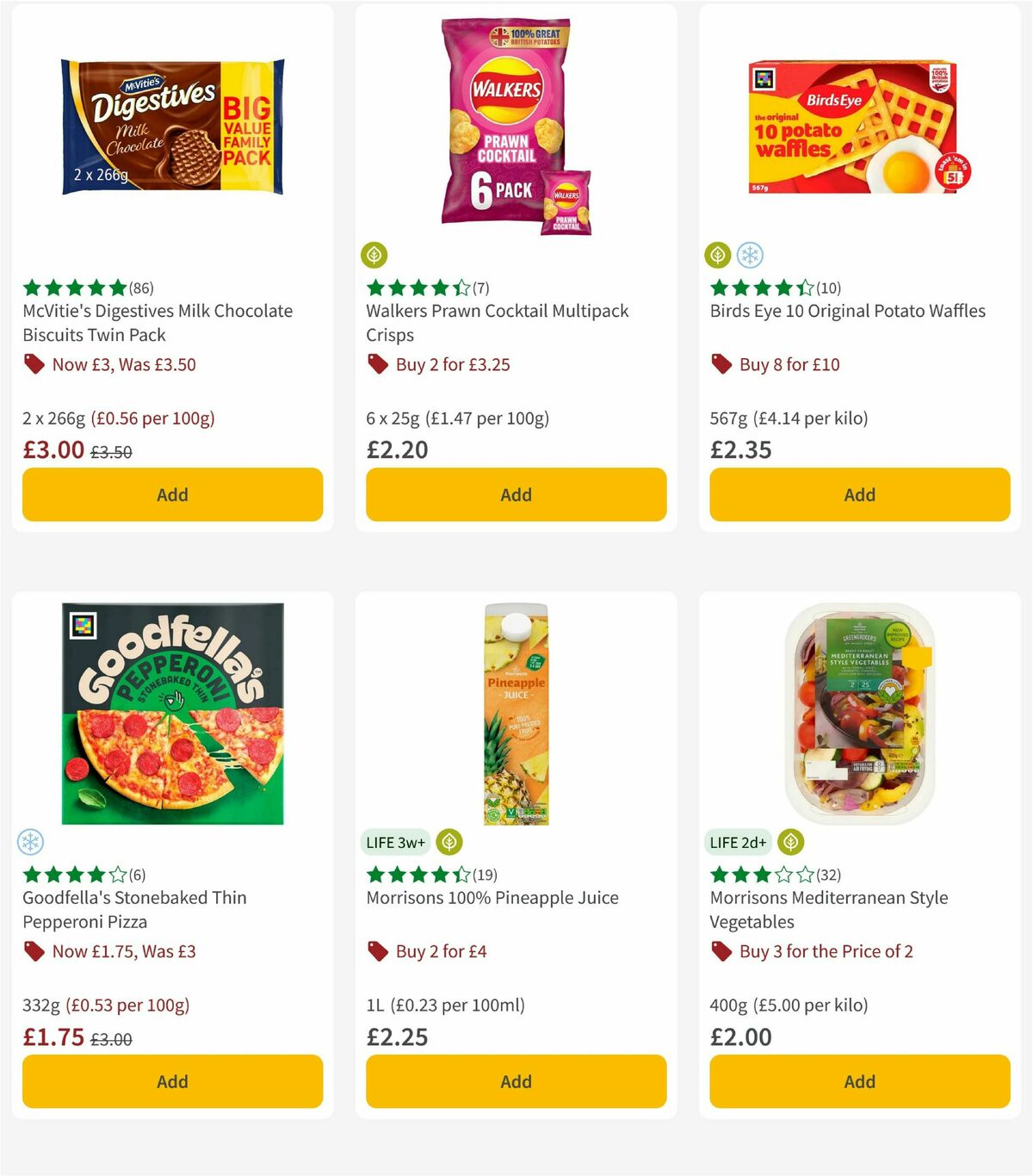 Morrisons Offers from 31 March