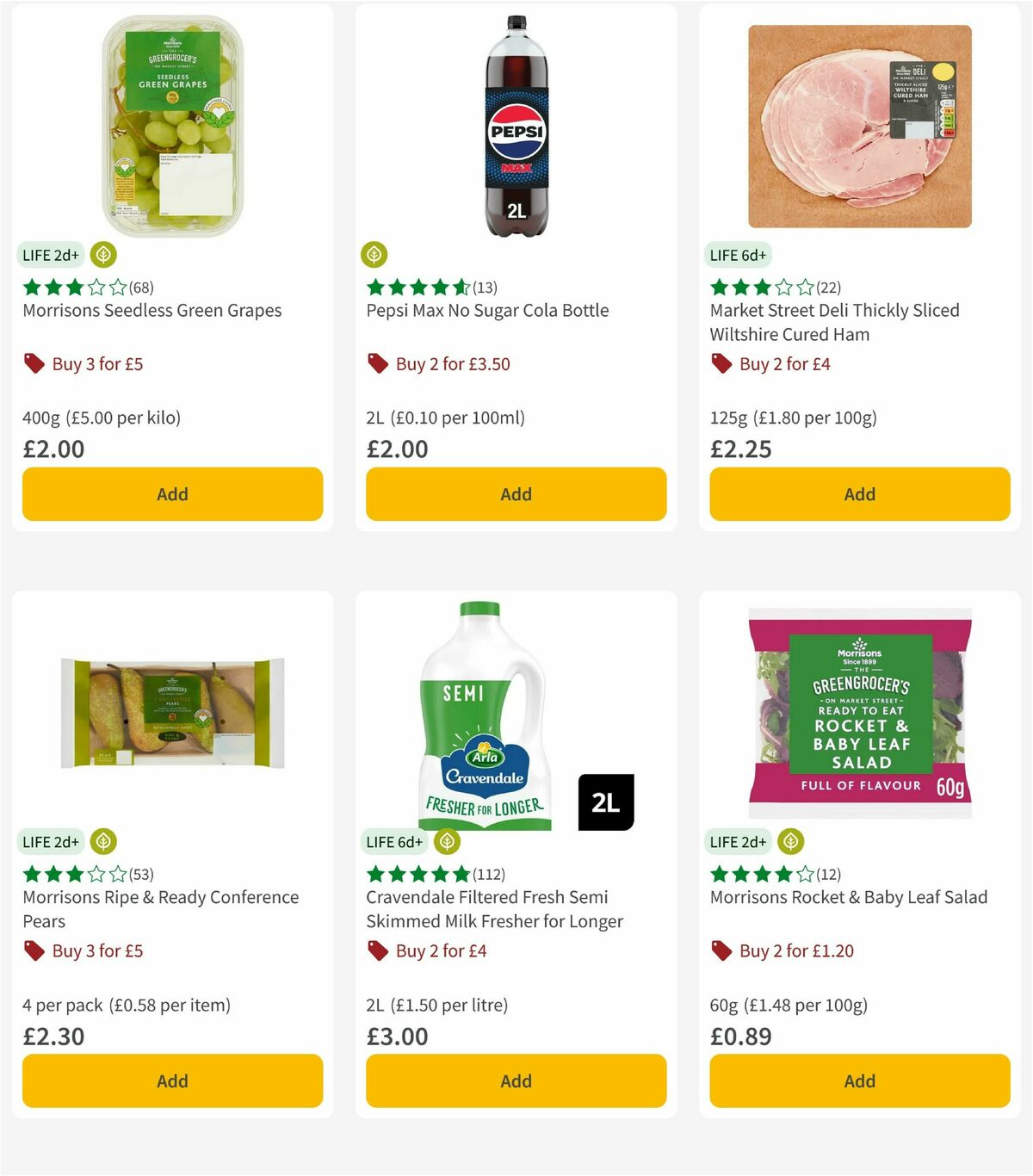 Morrisons Offers from 31 March