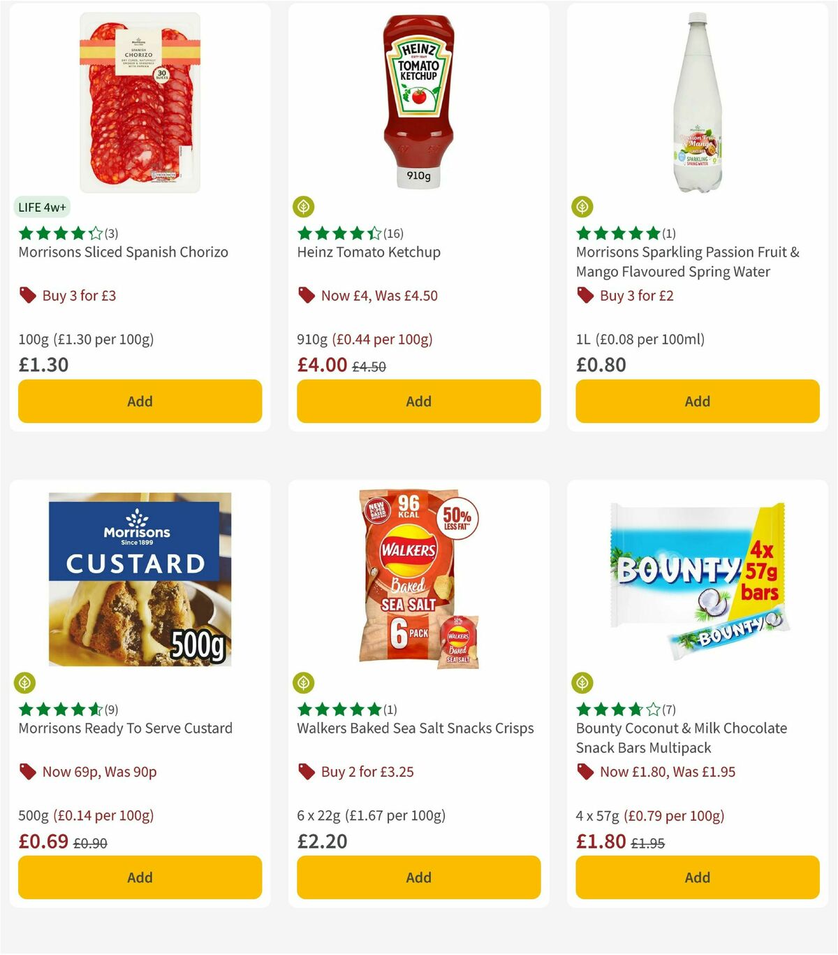 Morrisons Offers from 31 March