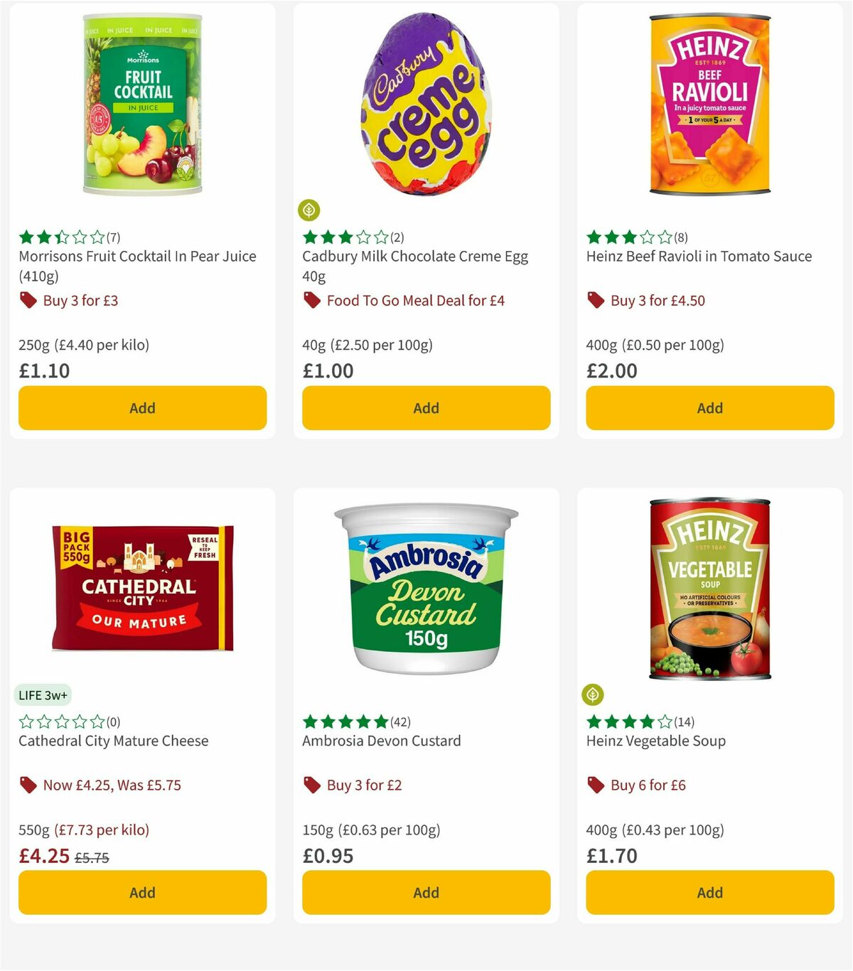 Morrisons Offers from 31 March