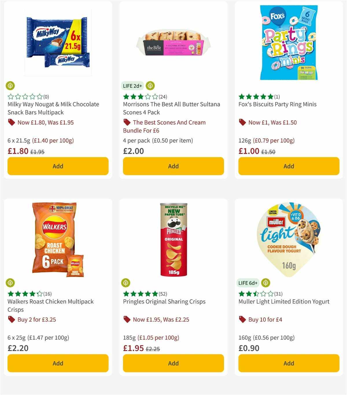 Morrisons Offers from 31 March