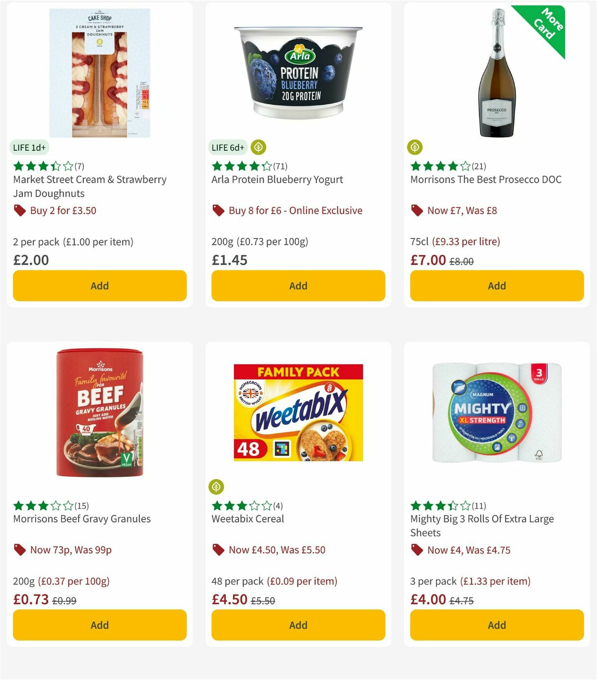 Morrisons Offers from 31 March