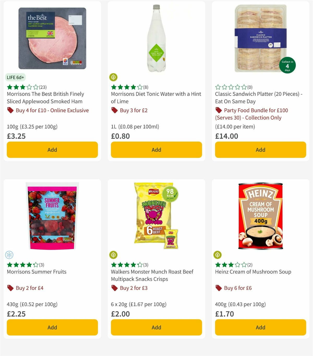 Morrisons Offers from 31 March