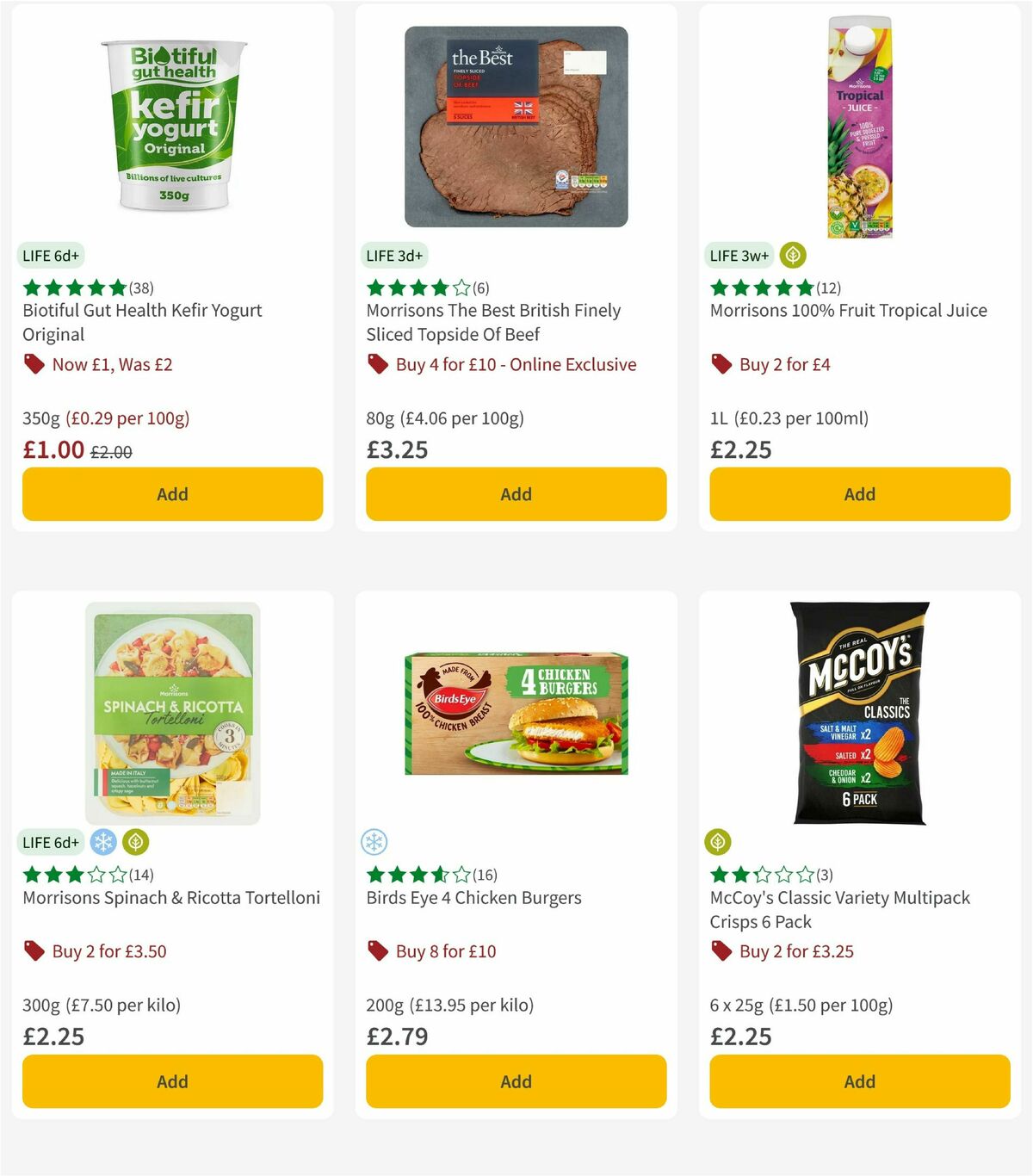 Morrisons Offers from 31 March