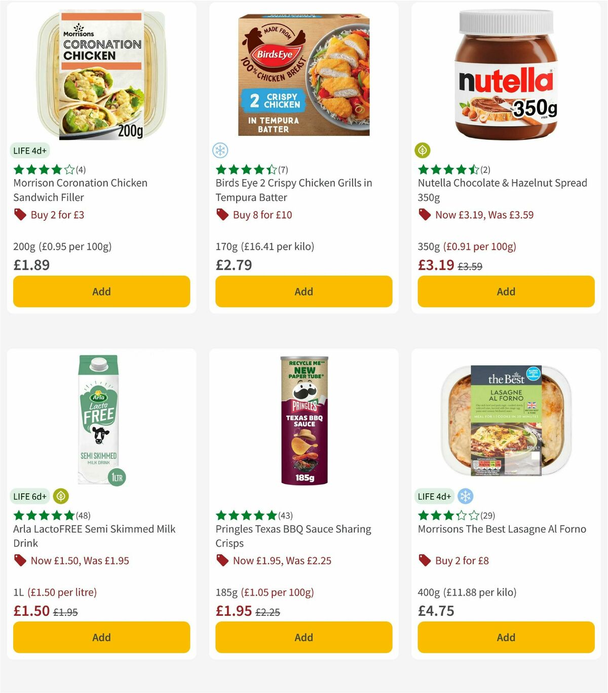 Morrisons Offers from 31 March