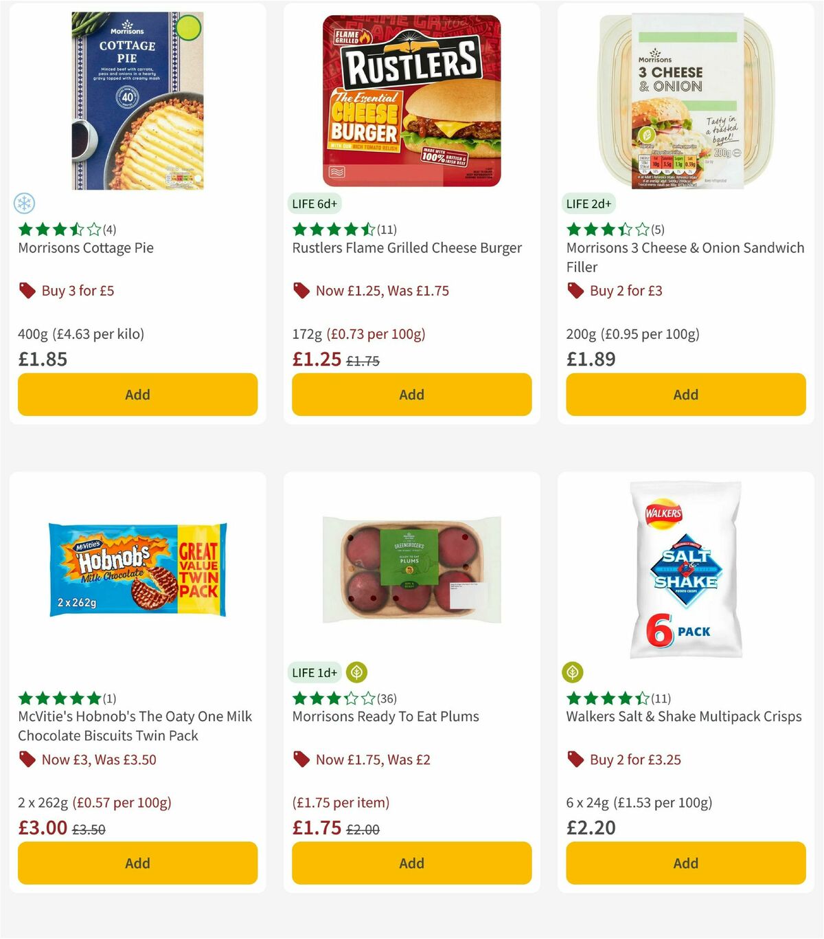 Morrisons Offers from 31 March