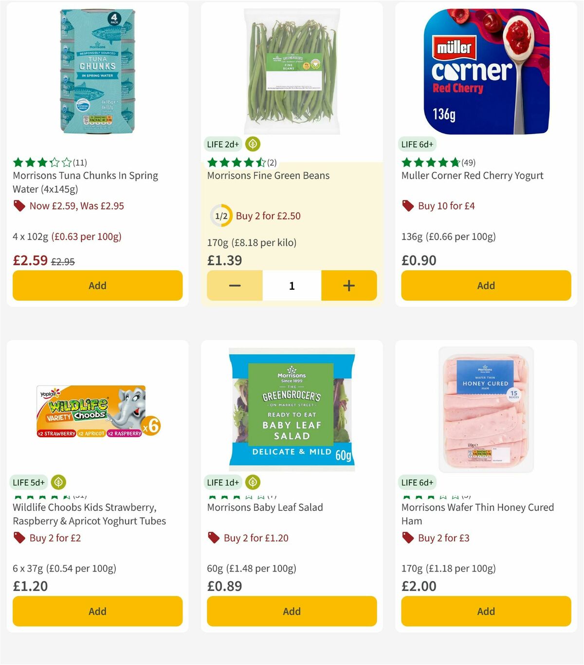 Morrisons Offers from 31 March