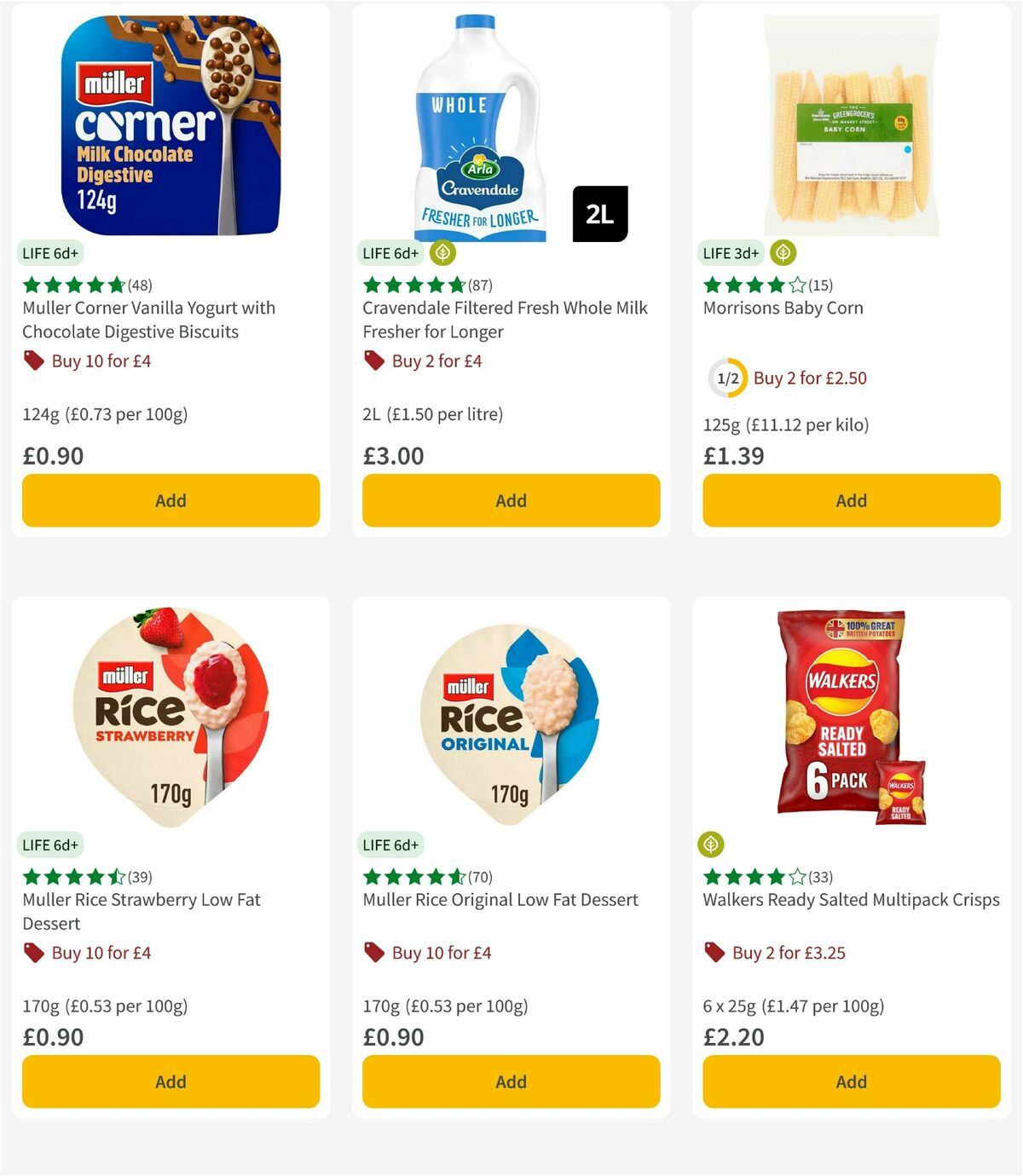 Morrisons Offers from 31 March